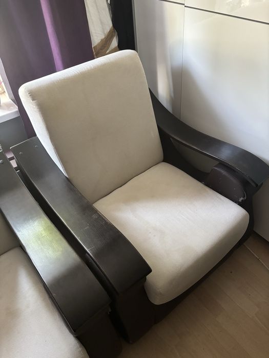 Komplet dwóch foteli