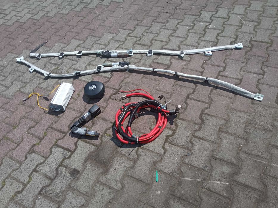 BMW E83 X3 Lift Przed Lift Poduszka Powietrzna Kierowcy Napinacze Kurtyny Klema Zestaw