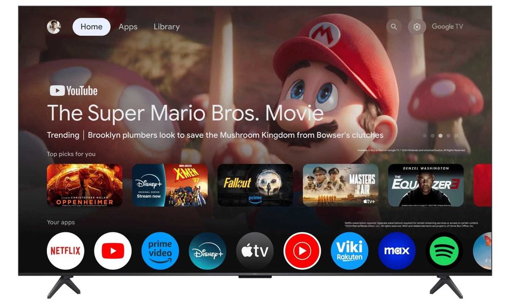 Telewizor QD-Mini Led TCL 75C6K 75 cali 4K UHD Smart Tv Google