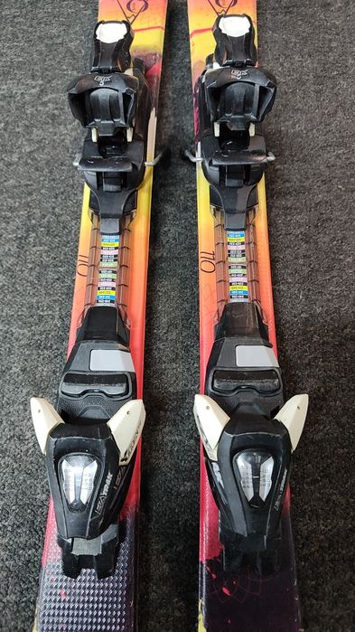 JUNIOR Narty 110 cm SALOMON LUX JR zjazdowe