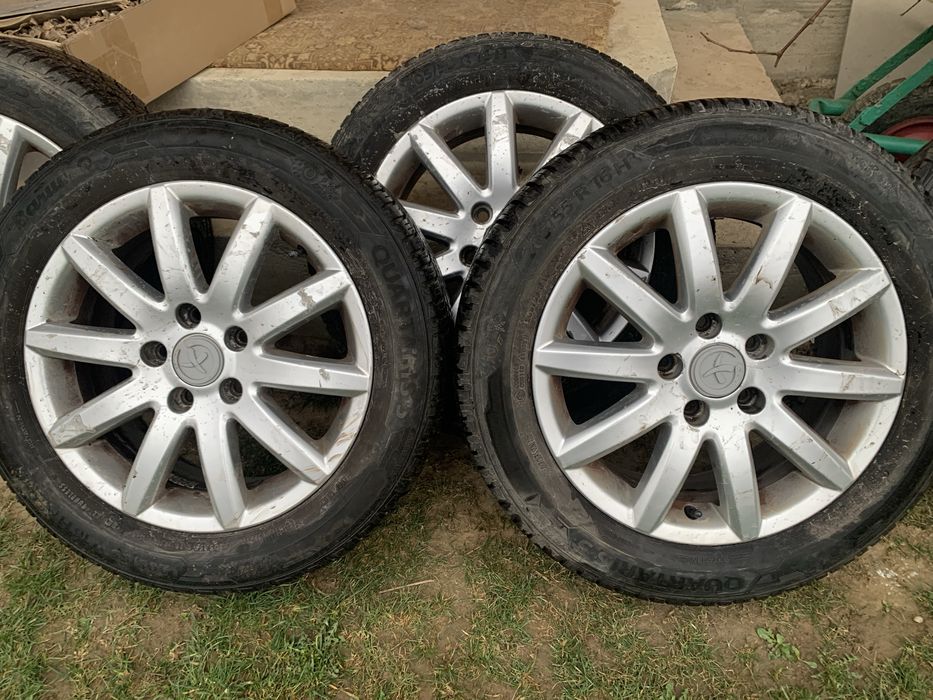 Диски колеса та шини r16 для фольксваген volkswagen