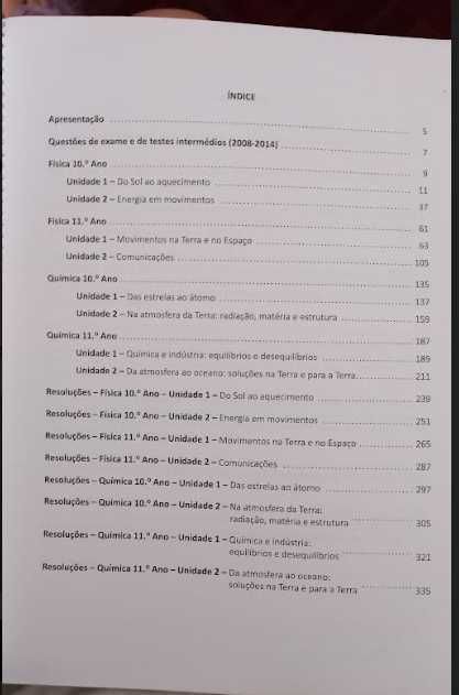 Compilação de questões de Física e Química A