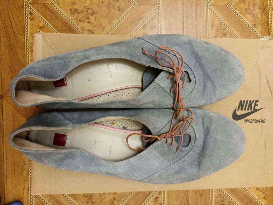 Туфли женские, замшевые,размер 39