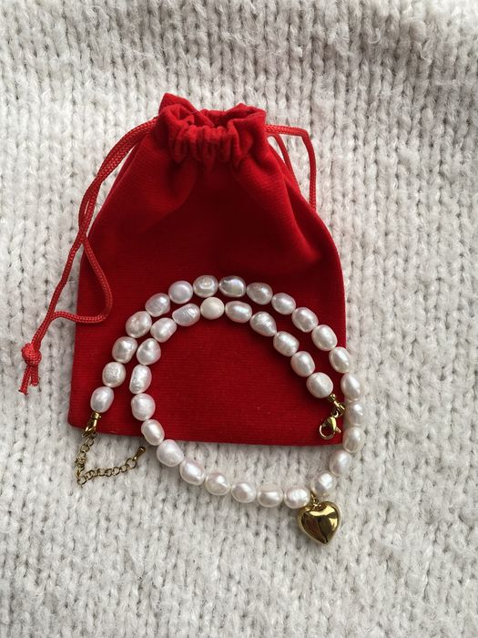 Подарунок дівчині .Чокери й намиста з натуральних перлин.Ручна робота