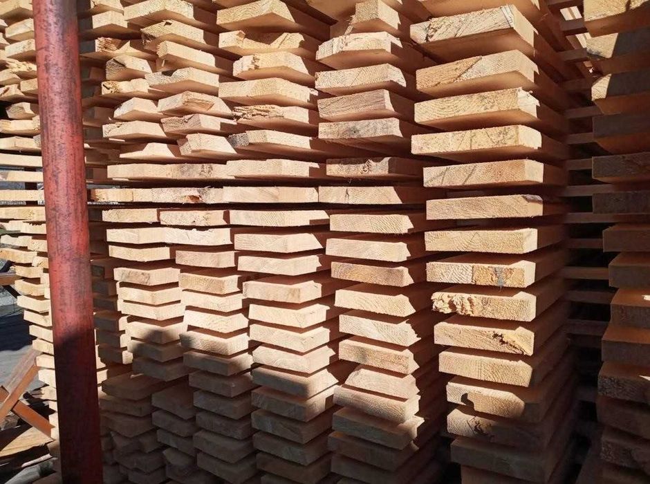 Дошка обрізна 6м 50-150 доска пола. Пиломатеріали прямий постачальник!