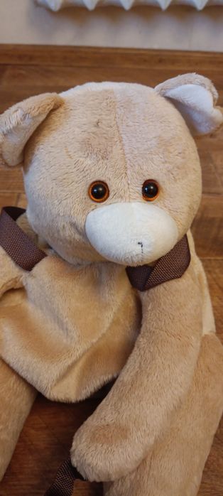 М'яка іграшка мішка-рюкзак