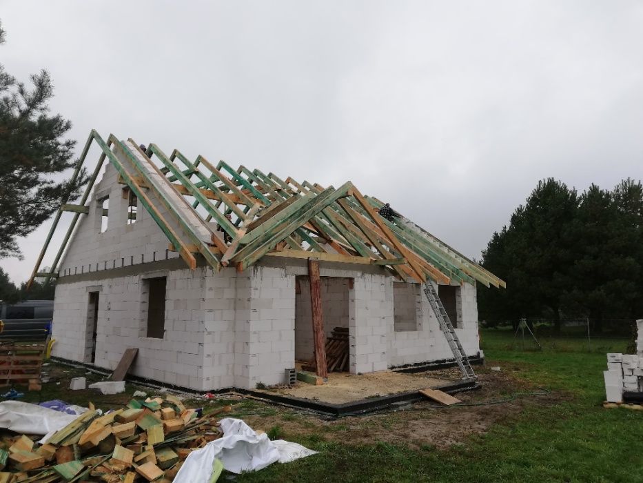 Więźba dachowa -- CNC --  HDS Milicz Ostrów Milicz Wrocław Krotoszyn