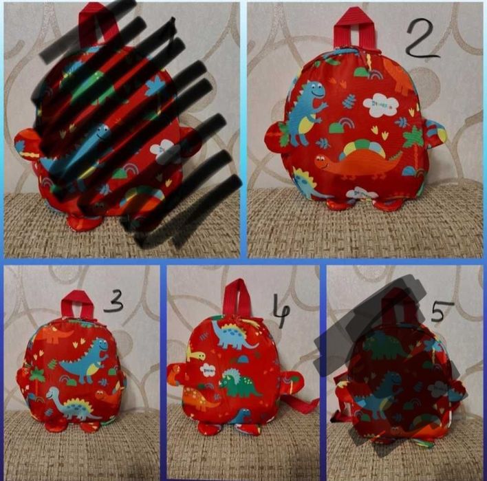 Рюкзак дитячий з динозаврами