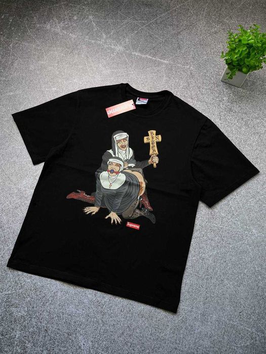 Оверсайз Футболка Supreme з бірками