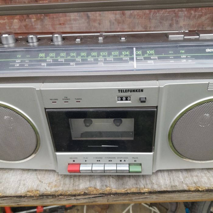 Radio magnetofon kolekcionerski Telefunken