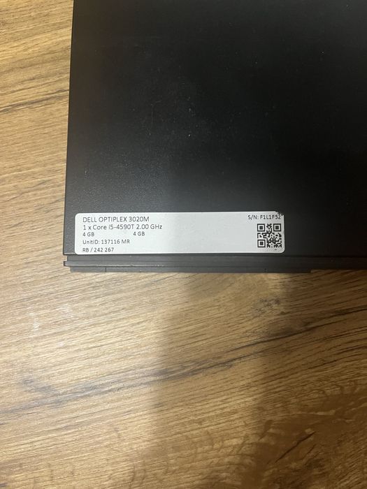Dell OptiPlex 3020 Micro i5 / 8GB RAM / SSD 256GB / Wi-Fi