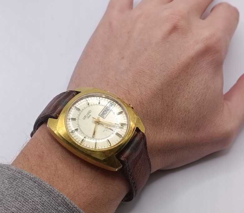 Zegarek Iffland 6589 Automatic Alarm Automatyczny 4ATU Vintage 3995/40