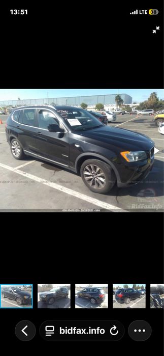 BMW X3 2012 повний привід