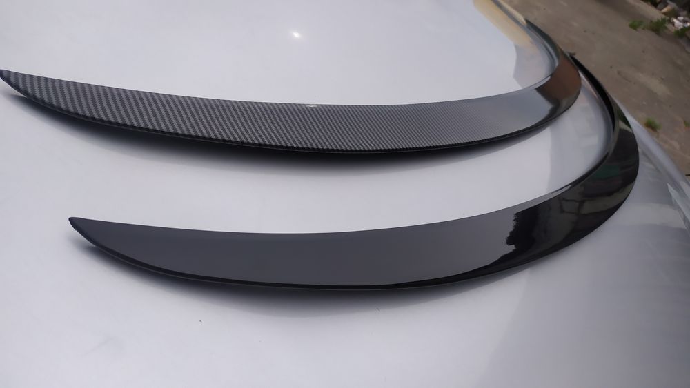Спойлер Карбон, чорний глянець мат антикрило Тесла модель 3 ,Y тюнінг