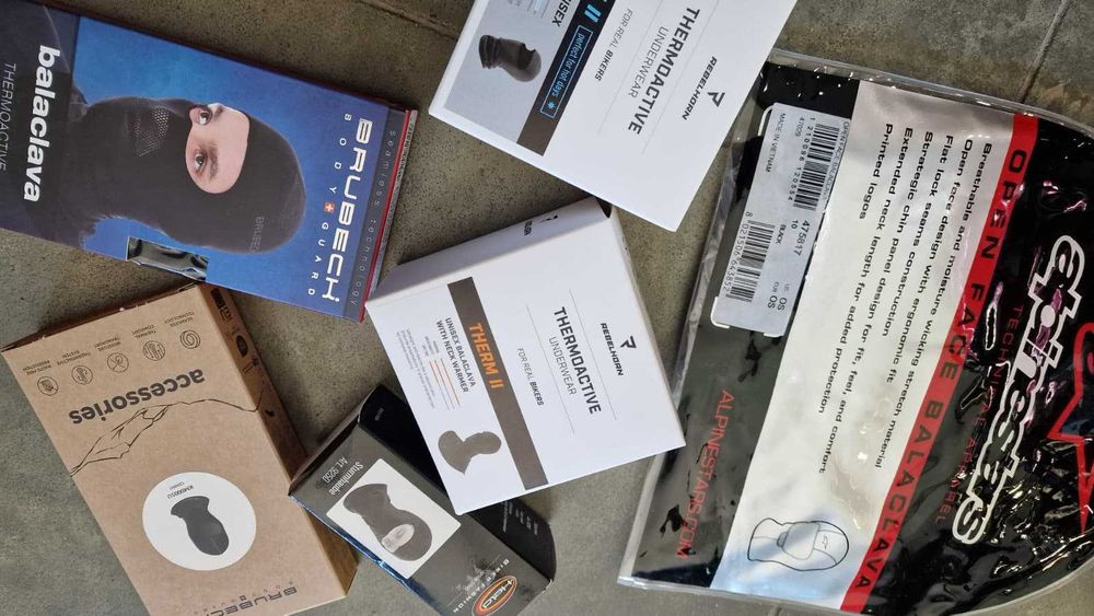 MOTO SZAFA Kominiarka termoaktywna ALPINESTARS, Brubeck, Rebelhorn Held Rozmiary!