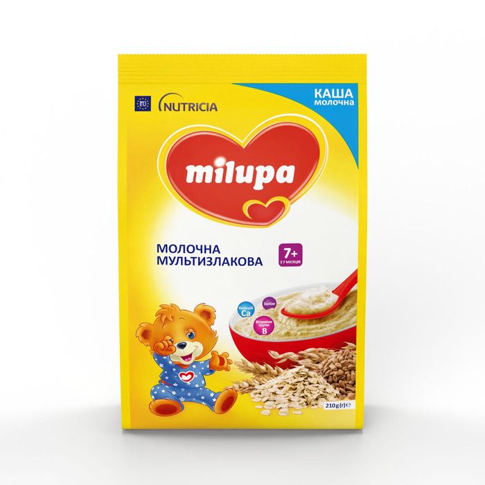 Молочная каша Milupa Рисовая с бананом 210 г