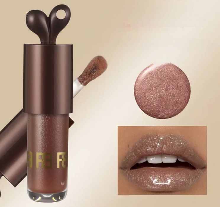 Lip Bunny – Gloss Labial Franciny Ehlke Chocolate com Brilho Hidratant