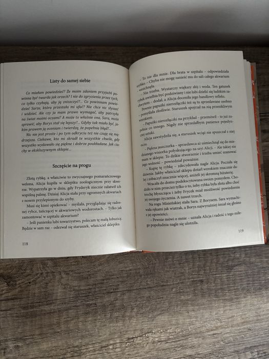 Lektura ,, Pozłacana rybka”  Barbara Kosmowska