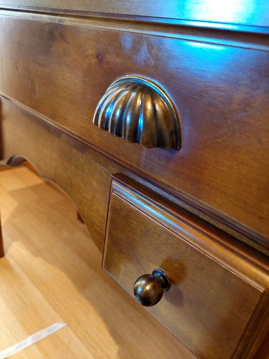 Movel vintage de cerejeira maciça l