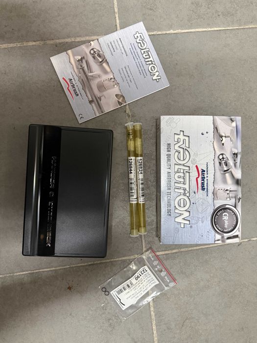 Airbrush Harder & Steenbeck Evolution CR Plus como nova