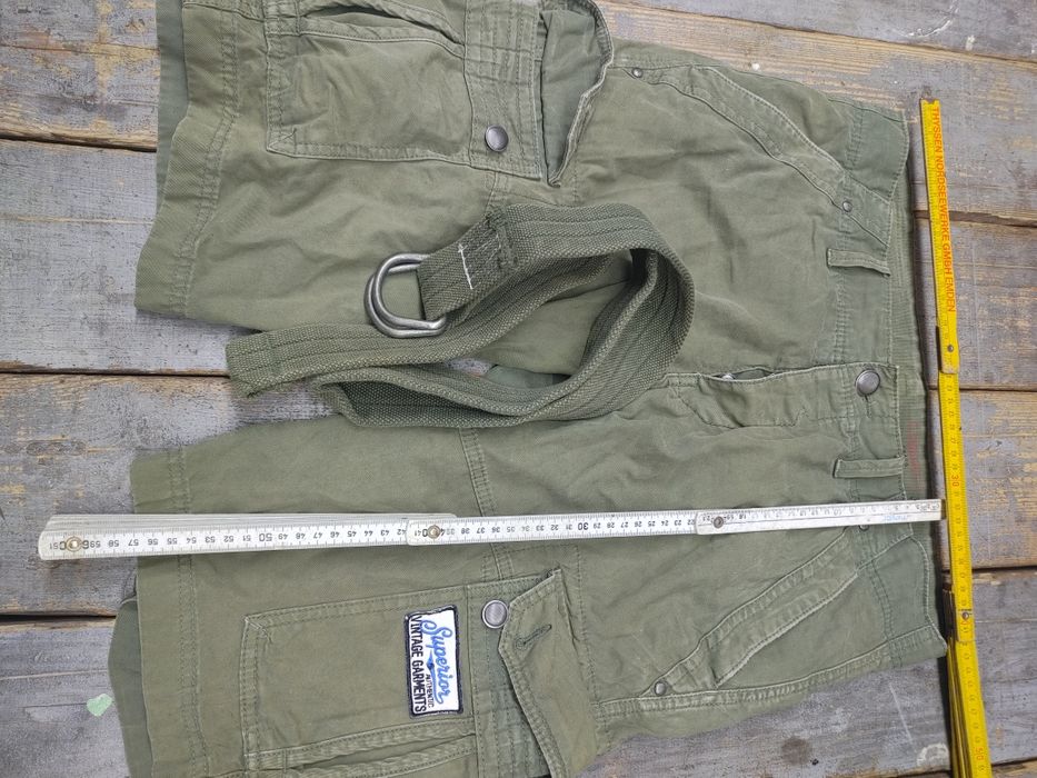 Spodenki szorty EDC W32 Khaki taktyczne z kieszeniami