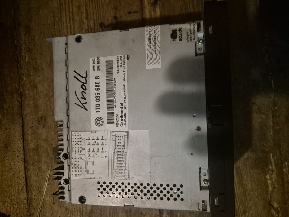 Radio nawigacja RNS 510 vw golf VI
