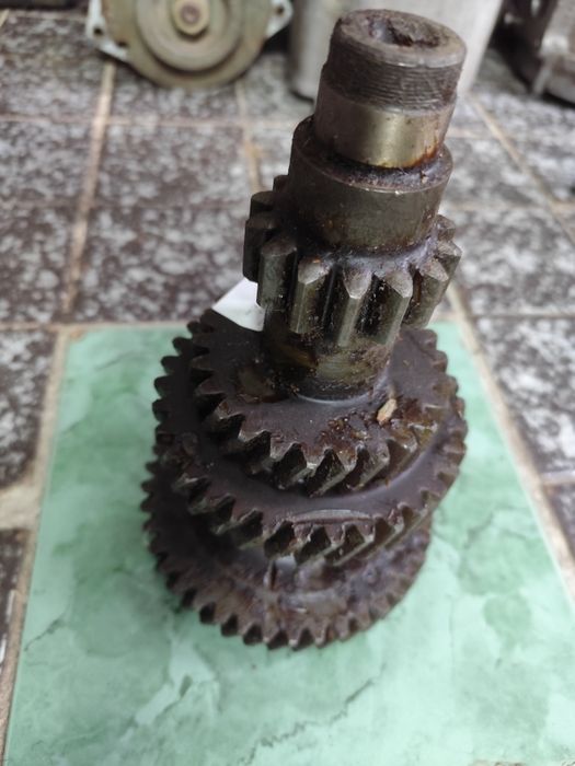 Блок шестерень валу проміжного газ 53,66