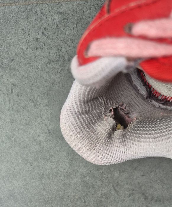 Nike Air - rozm.40, dł.25cm - czerwono-białe