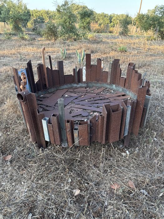 firepit lareira exterior