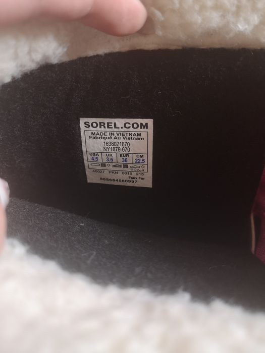sorel waterproof buty