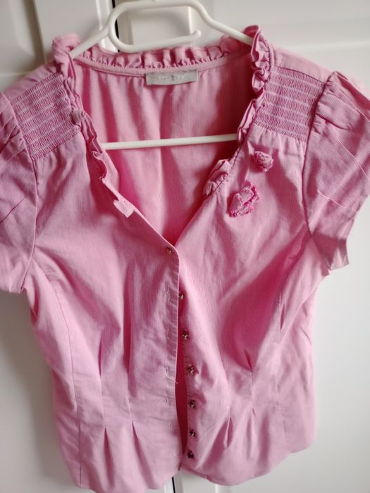 Zestaw trzech koszul bluzek m 38