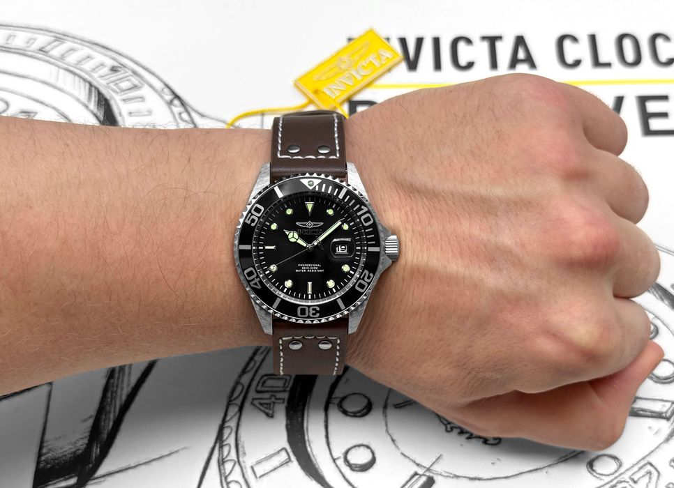 Чоловічий годинник Invicta Pro Diver 22069 43 мм 200 МТ дайверський