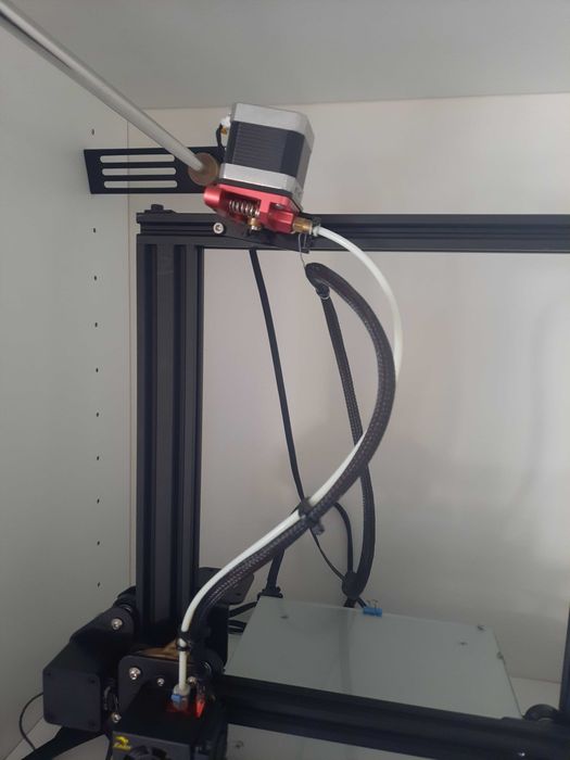 Impressora 3d Ender 3 com algumas modificações