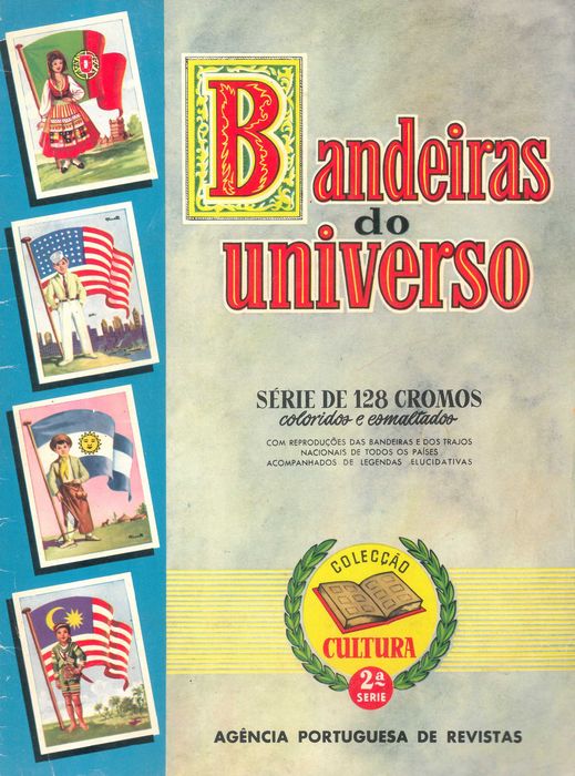 Cadernetas de Cromos pintados à Mão e esmaltados, portuguesas da década de 1950