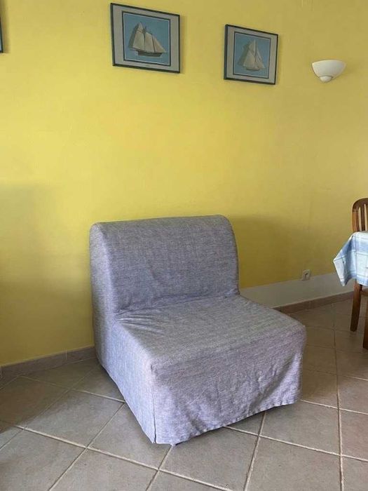 Conjunto de 3 Sofás-Cama (1 Grande + 2 Pequenos) — Ideal p/ Alojamento Local ou Casa de Férias