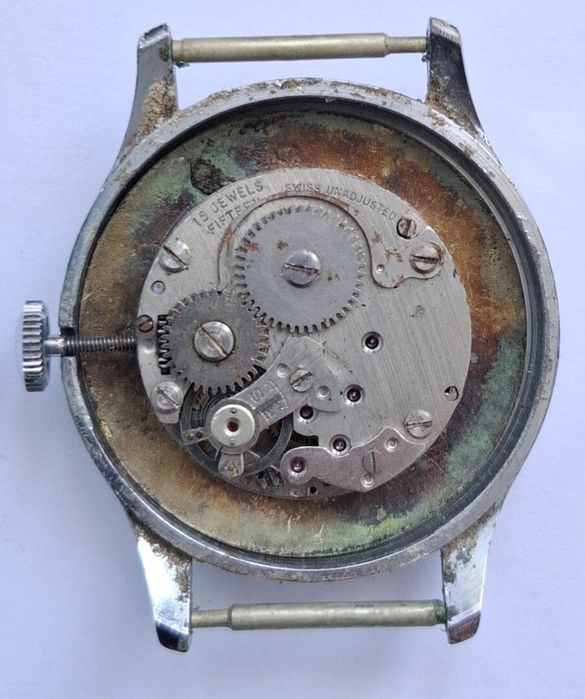Stary zegarek mechaniczny kolekcjonerski uszkodzony Codosa