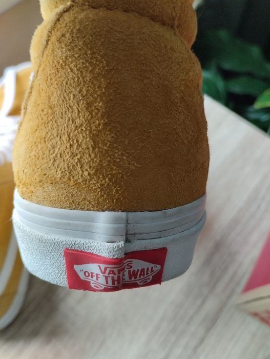 Vansy SK8-Hi żółte 39