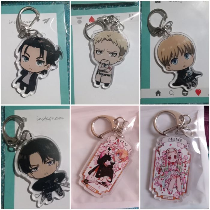 Брелки Ханако Кун, Атака титанів, Клинок розсікаючий демонів