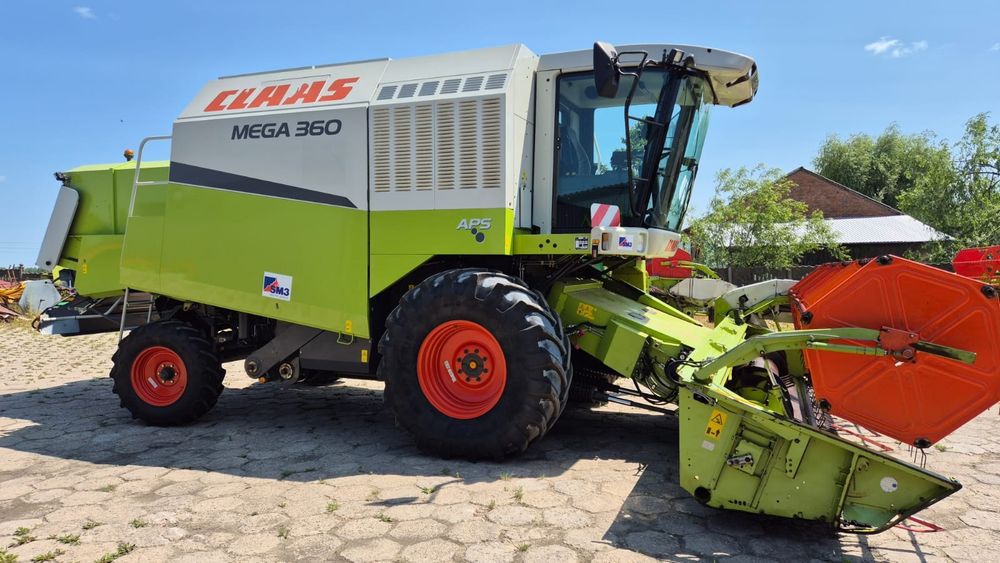 Claas  mega 360 APS 350  tucano medion lexion