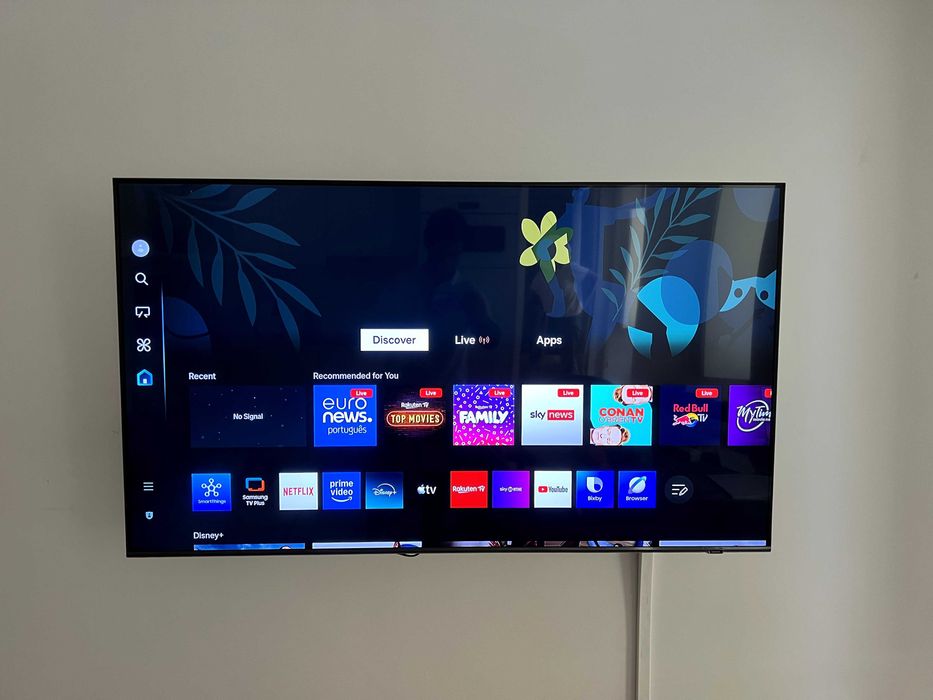 Samsung Smart TV QLED 55" 4K (2024) – Modelo TQ55Q60DAU – Como Nova