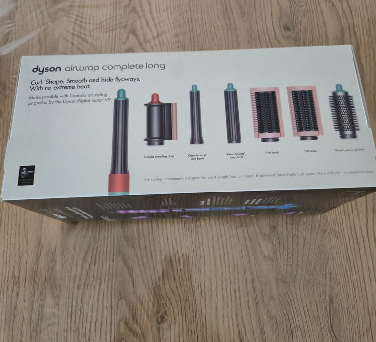 Dyson Airwrap Complete Long HS05 未開封 Dyson Airwrap Complete Long HS05 Niebiesko-różowy
