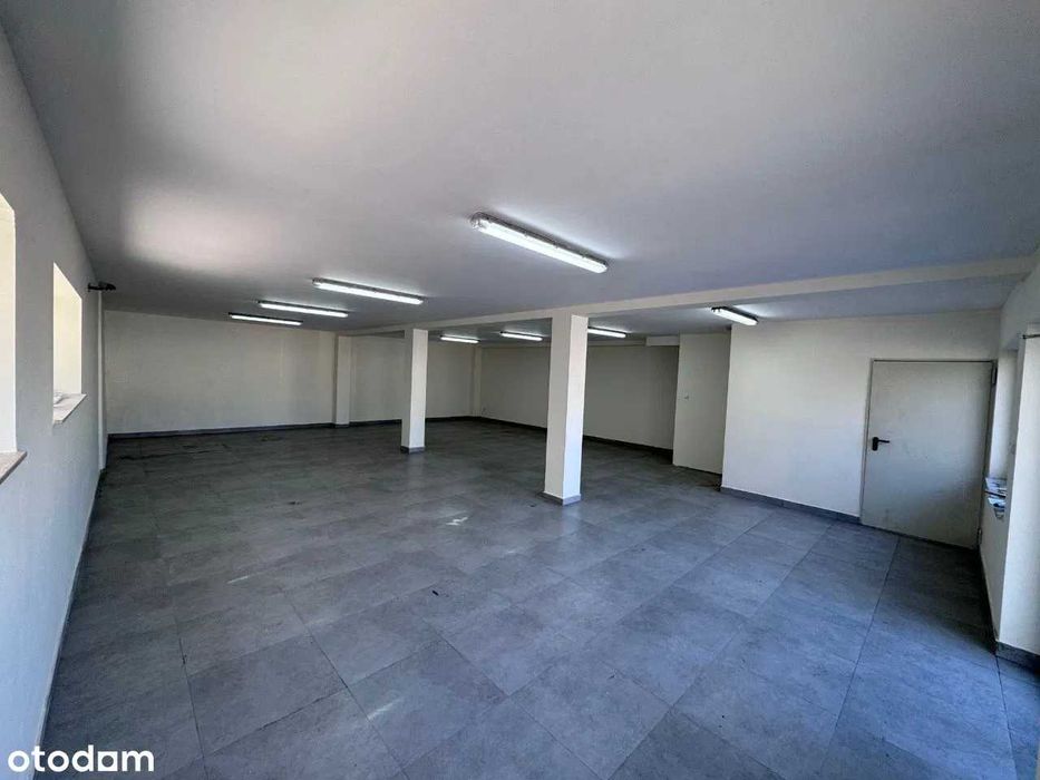 Lokal użytkowy magazyn 110 m²  teren zamknięty, parking | Warka
