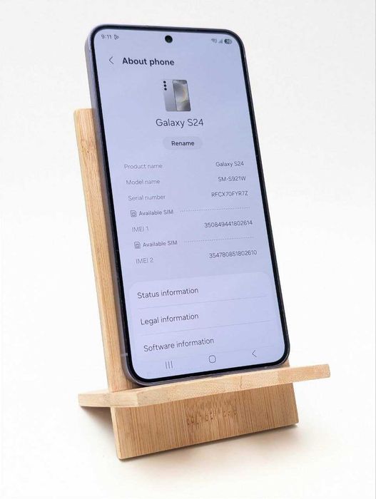 Samsung s24 256GB fioletowy