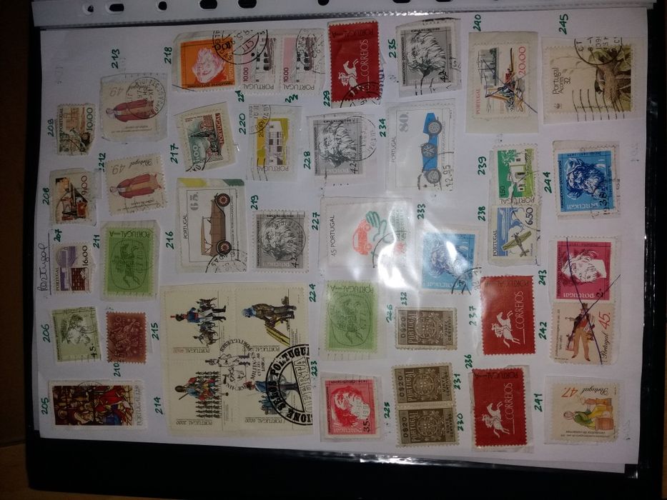 Selos antigos para colecionadores