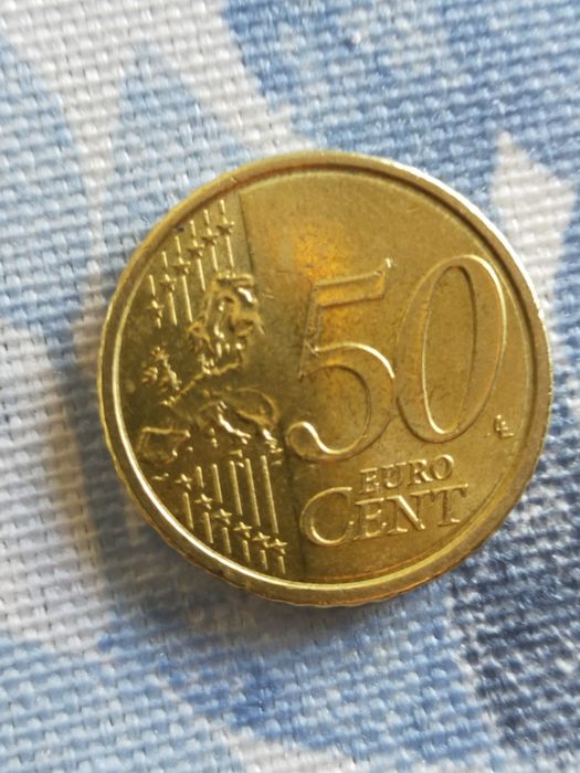 Moeda 0,50 cêntimos Vaticano 2024