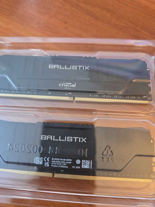 Kit memoria RAM 2x8GB DDR4 3200MHz Crucial Ballistix