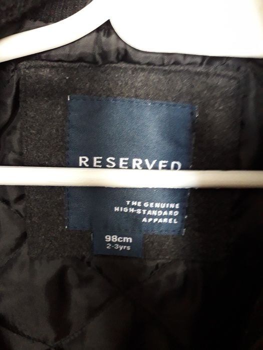 Kurtka płaszczyk RESERVED rozm. 98