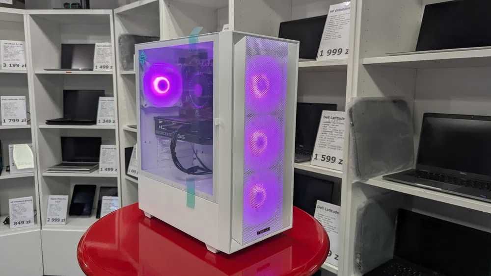 Nowy Komputer Gamingowy Intel i5-10400f 16GB 1TB RTX 5060 Faktura GWAR