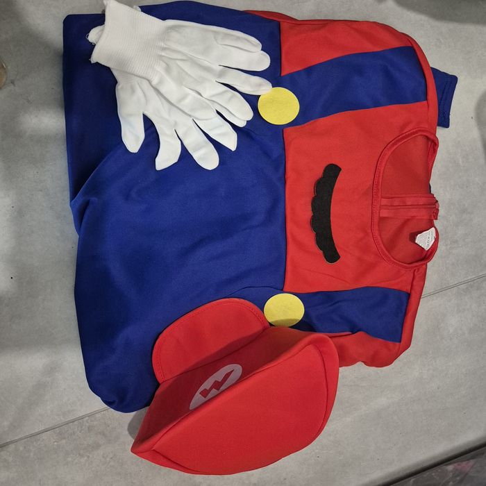 Nowy! stroj przebranie Super Mario Bros kostium XL 42