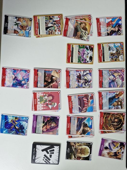 TCG one piece cartas starter deck shanks
